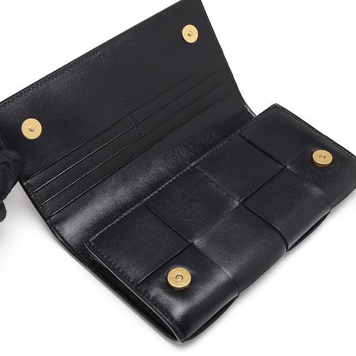 ボッテガヴェネタ　長財布　美品 BOTTEGA VENETA（ボッテガ・ヴェネタ） 二つ折り長財布 749463 VBWD2