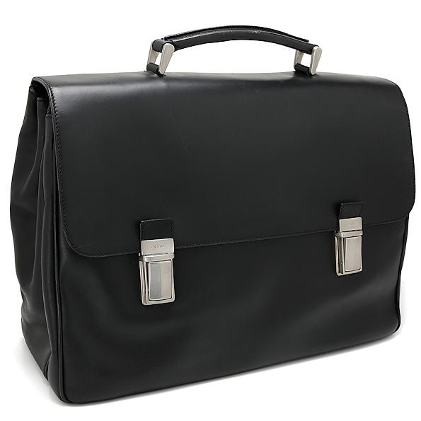 プラダ バッグ ビジネスバッグ V119 ヴィッテロ ブリーフケース Prada レザー メンズバッグ 中古 109 2 2 29 おやま質店ヤフーショップ 通販 Yahoo ショッピング