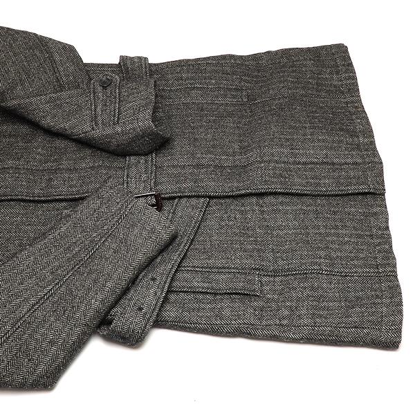 RJB　フラットヘッドウ×ールリッチ　コート フラットヘッド RJB(アールジェイビー) WOOL STAND COLLAR COAT R-OWJ
