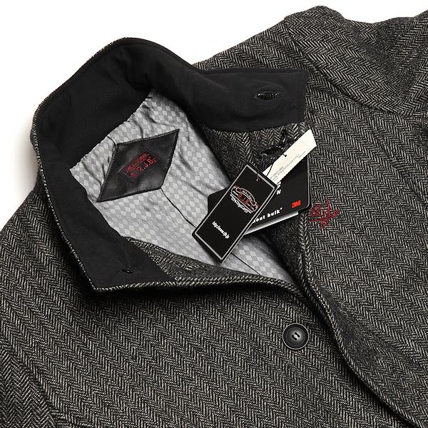 RJB　フラットヘッドウ×ールリッチ　コート フラットヘッド RJB(アールジェイビー) WOOL STAND COLLAR COAT R-OWJ