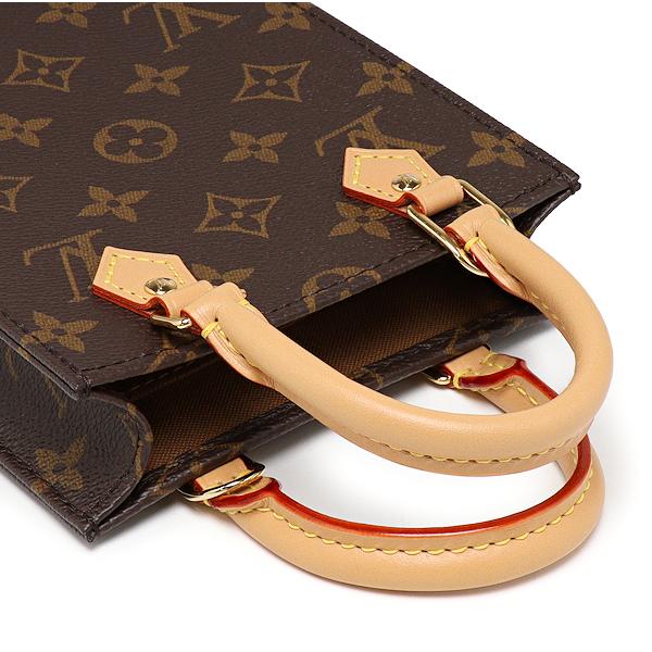 ≪値下げ≫【中古】 LOUIS VUITTON  ルイヴィトン M81295 プティット・サックプラ モノグラム 2WAY ミニバッグ ショルダー ハンドバッグ レディース A2503710 【無料ギフトラッピング承ります】 LOUIS VUITTON（ルイ・ヴィトン） 未使用 プティット サックプラ