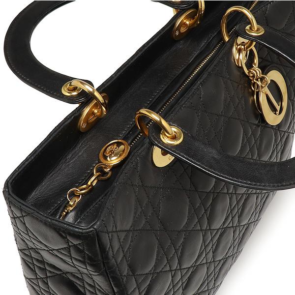Christian Dior（クリスチャン・ディオール） 美品 カナージュ レザー