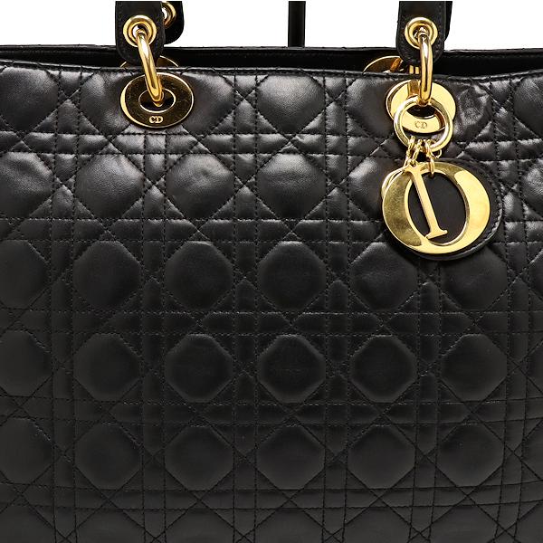 Christian Dior（クリスチャン・ディオール） 美品 カナージュ レザー