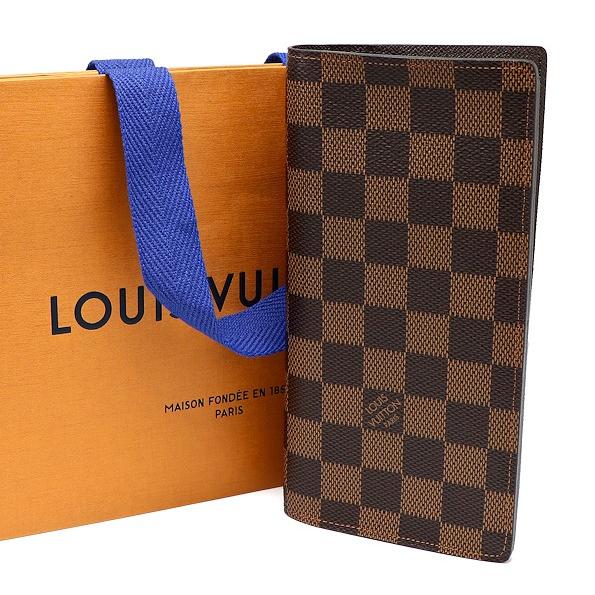 未使用 ルイヴィトン 財布 ダミエ ポルトフォイユブラザ N 二つ折り長財布 メンズ 1158 7 1 おやま質店ヤフーショップ 通販 Yahoo ショッピング