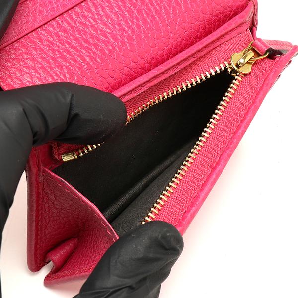 GUCCI（グッチ） GGマーモント 二つ折りコンパクト財布 456126 レザー