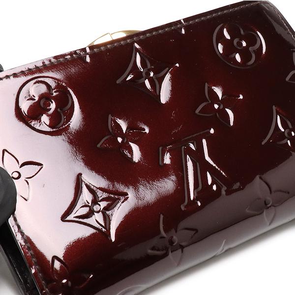 ルイヴィトン ヴェルニ ポルトフォィユヴィエノワ M93521 アマラント  