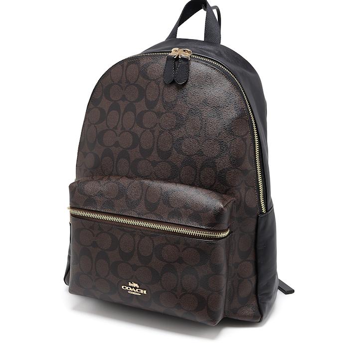 COACH（コーチ） 美品 チャーリー バックパック F58314 シグネチャー 