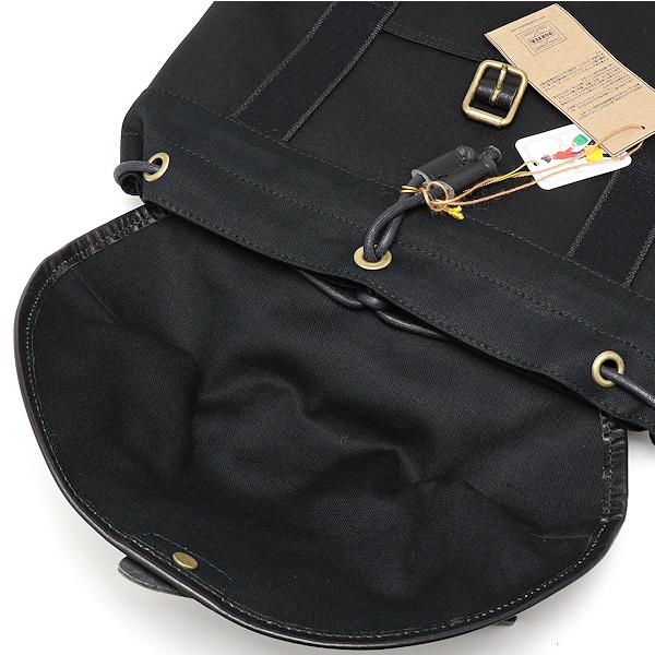 PORTER 未使用 ポーター バックパック リュック ブラック キャンバス