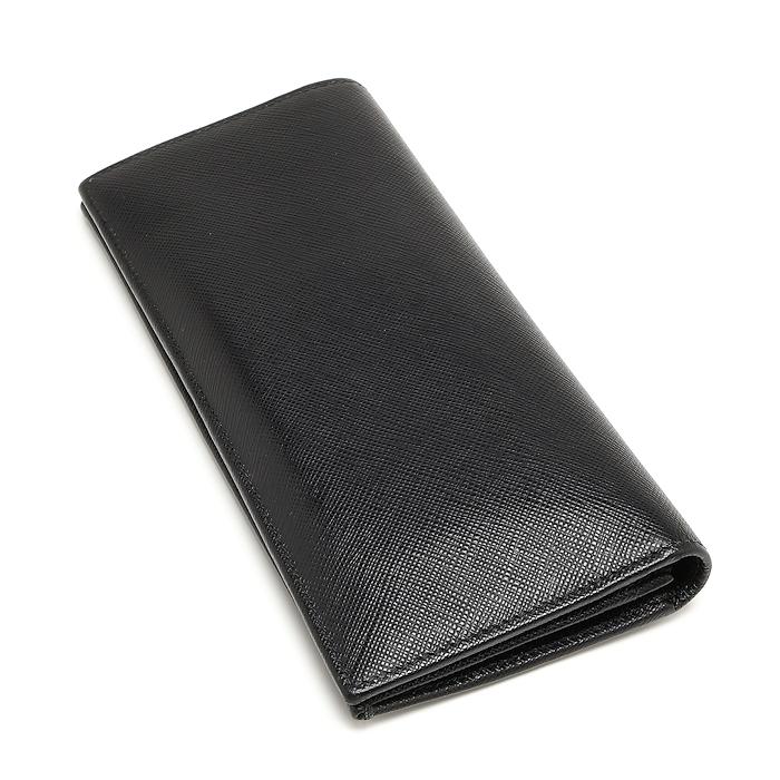 PRADA（プラダ） 美品 サフィアーノトライアングル 2MV836 NERO 直営店