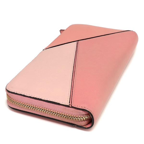 LOEWE ロエベ パズル ジップアラウンドウォレット 長財布 ピンク LOEWE ロエベ パズル ジップアラウンドウォレット 長財布 ピンク