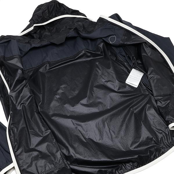 未使用 モンクレール ALGEDI GIUBBOTTO I10911A00078 68953 フード付きナイロンジャケット 2/Mサイズ ブラック メンズ MONCLERの画像