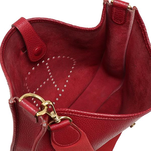 HERMES（エルメス） エブリンGM レッド トリヨンクレマンス □G刻印 