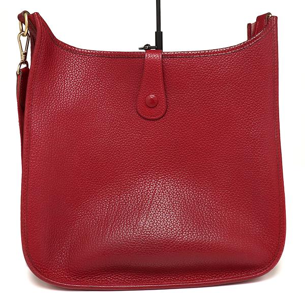 HERMES（エルメス） エブリンGM レッド トリヨンクレマンス □G刻印