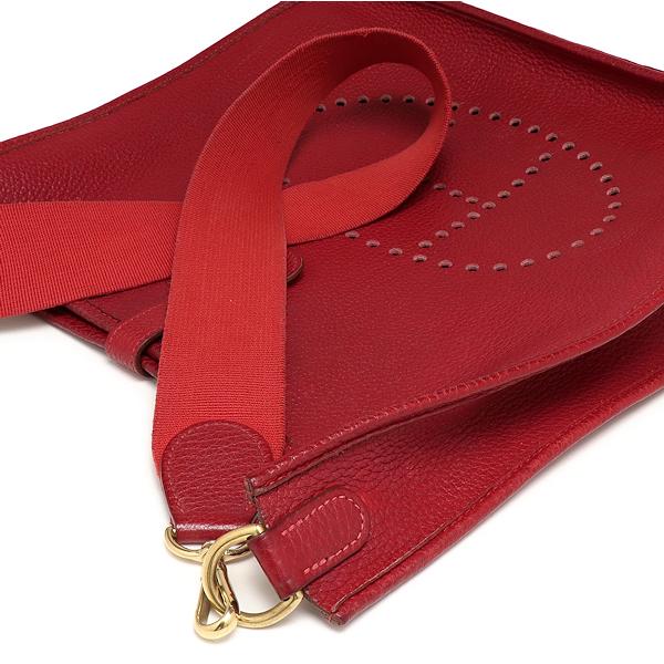 HERMES（エルメス） エブリンGM レッド トリヨンクレマンス □G刻印 