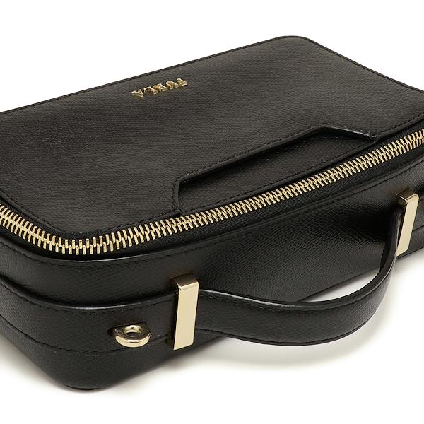 FURLA（フルラ） 美品 クロスボディ ジップショルダーバッグ レザー