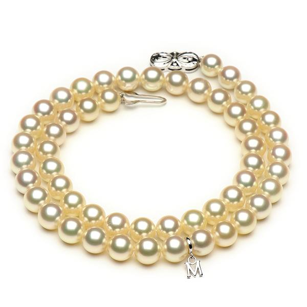 MIKIMOTO（ミキモト） 美品 パールネックレス 真珠 7.5〜7.9ミリ M