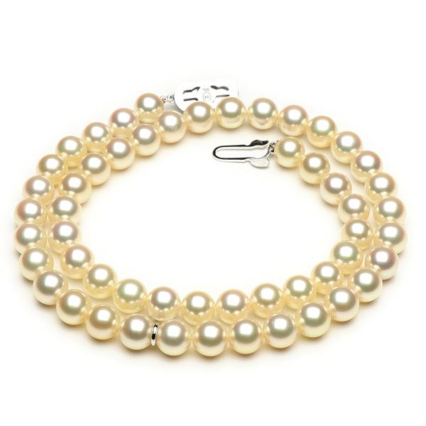 MIKIMOTO 美品 ミキモト パールネックレス 真珠 7.5〜7.9ミリ M MIKIMOTO 美品 ミキモト パールネックレス 真珠 7.5〜7.9ミリ M