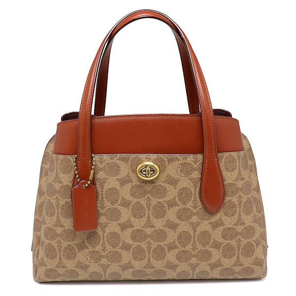 COACH（コーチ） 美品 ローラ キャリーオール 30 シグネチャー