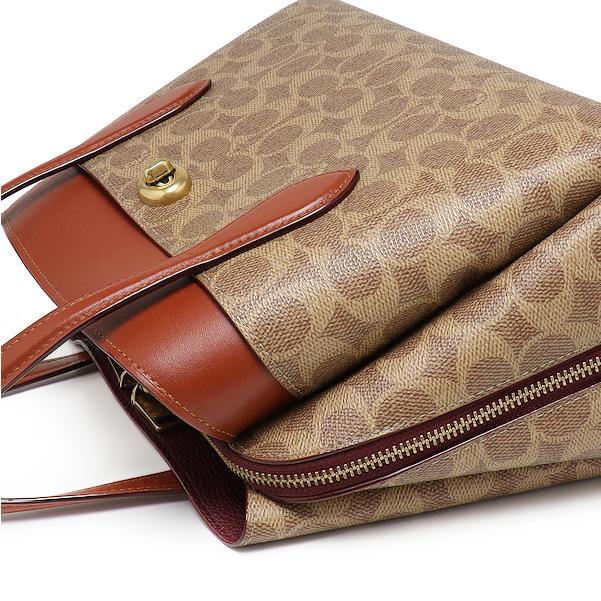 COACH（コーチ） 美品 ローラ キャリーオール 30 シグネチャー