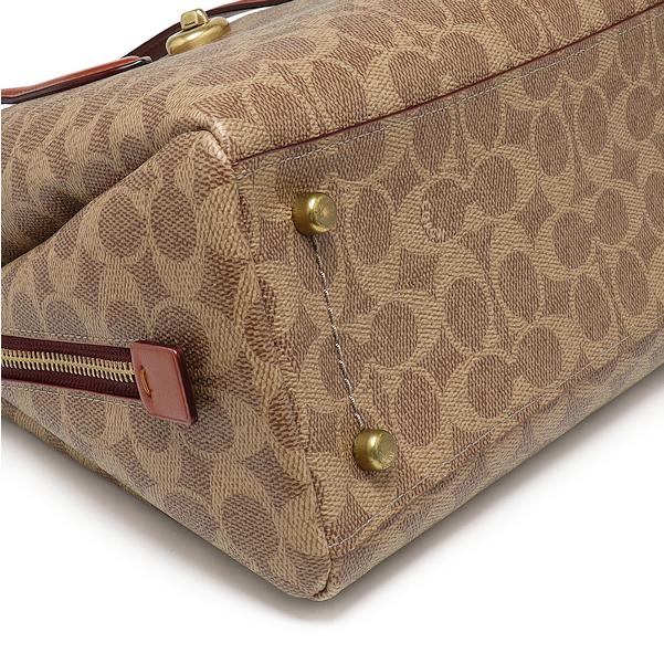 COACH（コーチ） 美品 ローラ キャリーオール 30 シグネチャー