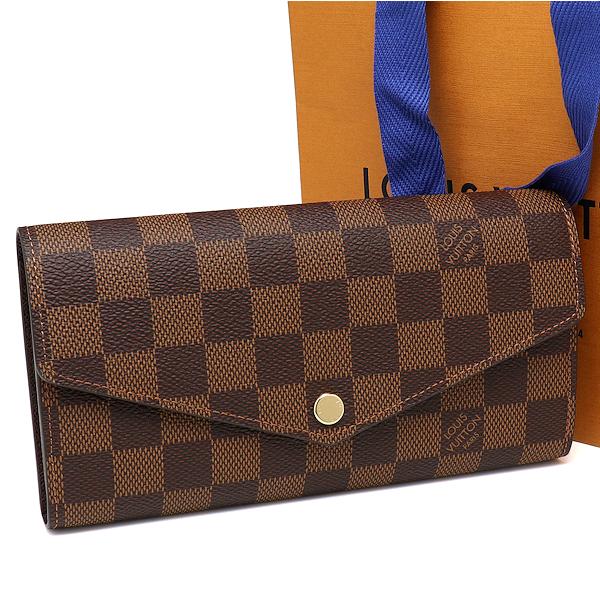 LOUIS VUITTON 未使用 ルイヴィトン ダミエ ポルトフォイユサラ N63209  