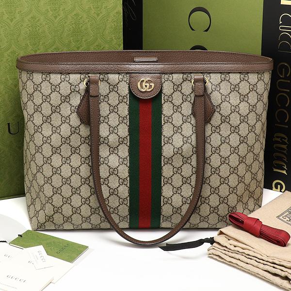 GUCCI（グッチ） 美品 オフィディア GG ミディアム トートバッグ 