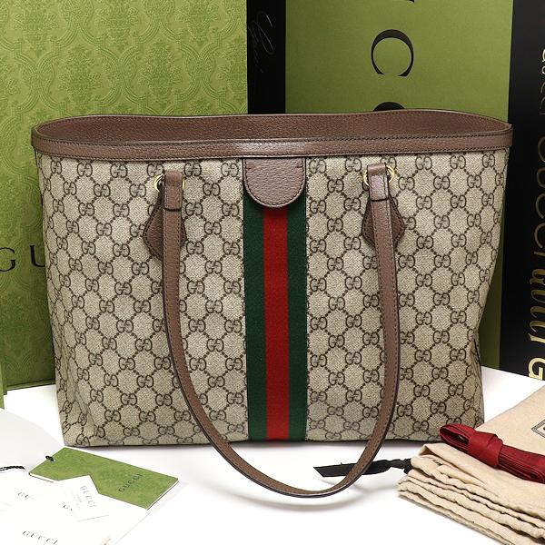 GUCCI（グッチ） 美品 オフィディア GG ミディアム トートバッグ 