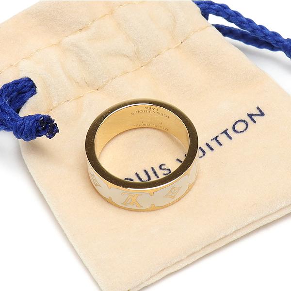 LOUIS VUITTON（ルイ・ヴィトン） 美品 リング ナノ グラム エナメル
