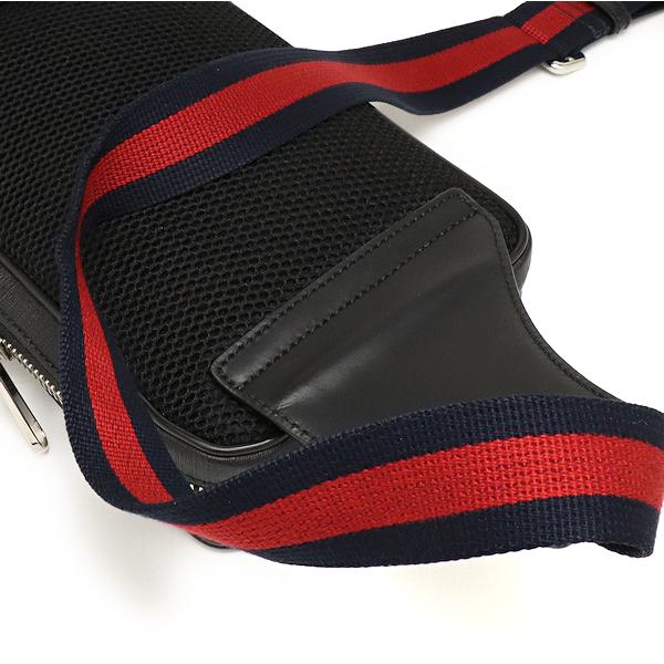 GUCCI（グッチ） GGスプリーム タイガー ボディバッグ 474293 ブラック