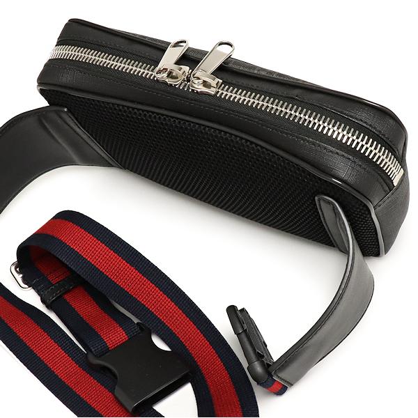 GUCCI（グッチ） GGスプリーム タイガー ボディバッグ 474293 ブラック