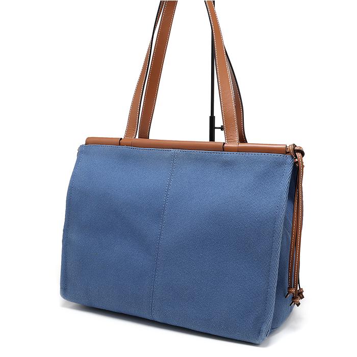 LOEWE（ロエベ） クッショントート ラージ ショルダーバッグ トート 