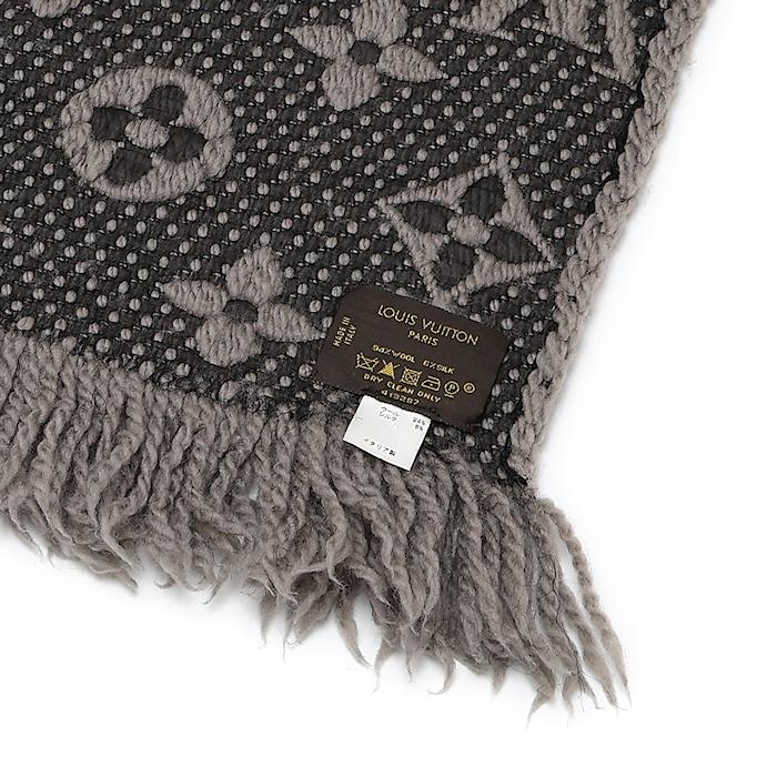ルイヴィトン マフラー 413287 エシャルプ ロゴマニア ウール シルク LOUIS VUITTON（ルイ・ヴィトン） エシャルプ ロゴマニア 413287