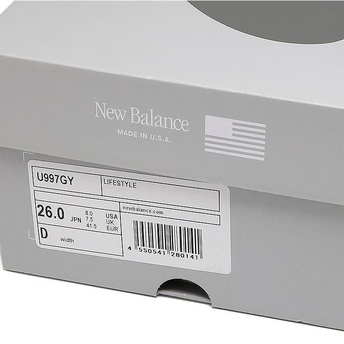 New Balance（ニューバランス） Made in USA 997 Core 26cm グレー
