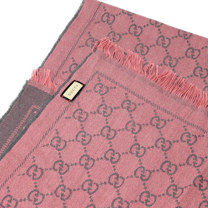GUCCI（グッチ） ストール ショール マフラー GGジャカード ウール