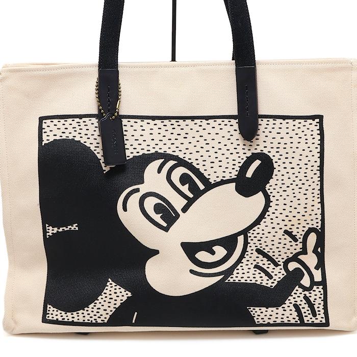 COACH（コーチ） ミッキーマウス×キースへリング トートバッグ