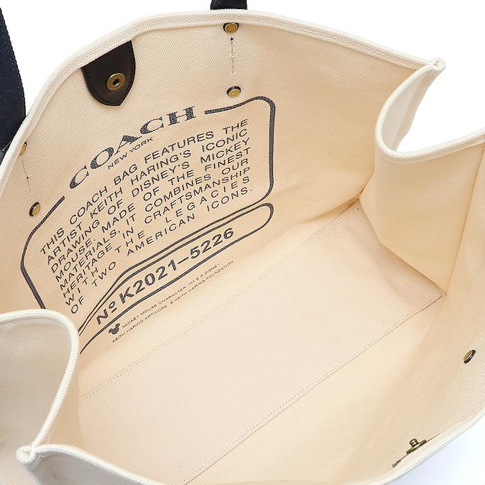 COACH（コーチ） ミッキーマウス×キースへリング トートバッグ 5226