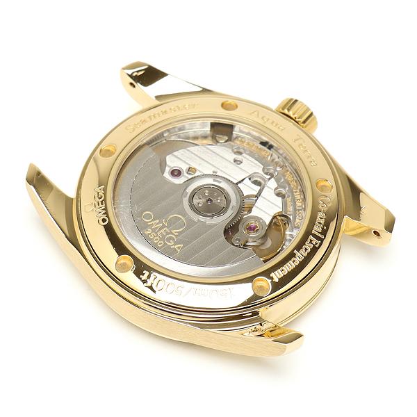 OMEGA 美品 オメガ シーマスター アクアテラ 18K イエローゴールド