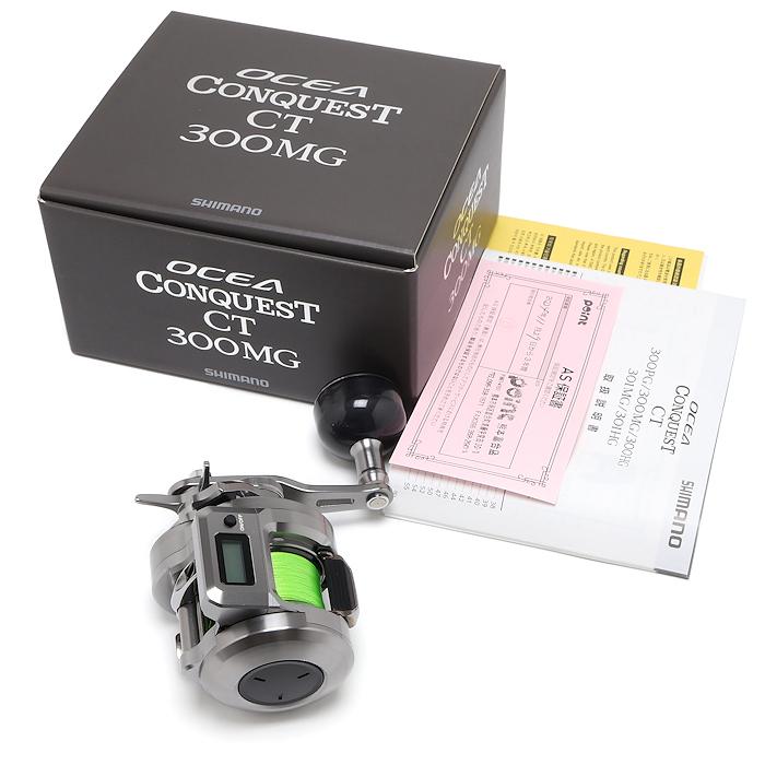 シマノ（SHIMANO） 美品 24 オシアコンクエストCT 300MG ベイトリール