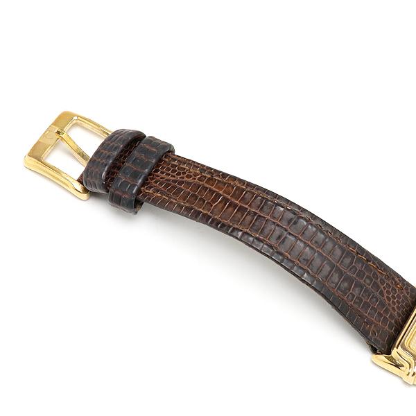 DE VILLE オメガ デビル 1450 ゴールド文字盤 クォーツ レディース