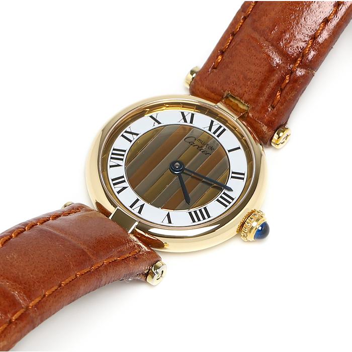 Cartier（カルティエ）マストヴァンドーム/ヴェルメイユ/ストライプダイヤル Cartier（カルティエ） マスト ヴァンドーム ヴェルメイユ ストライプ