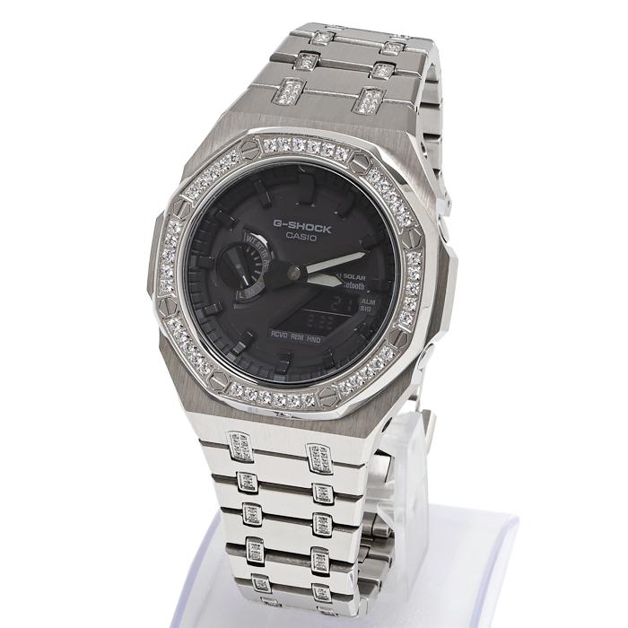 CASIO G-SHOCK GA-B2100-1A 未使用美品 G-SHOCK 美品 カシオ Gショック GA-B2100-1A1 純正ベルト付 ジルコニア