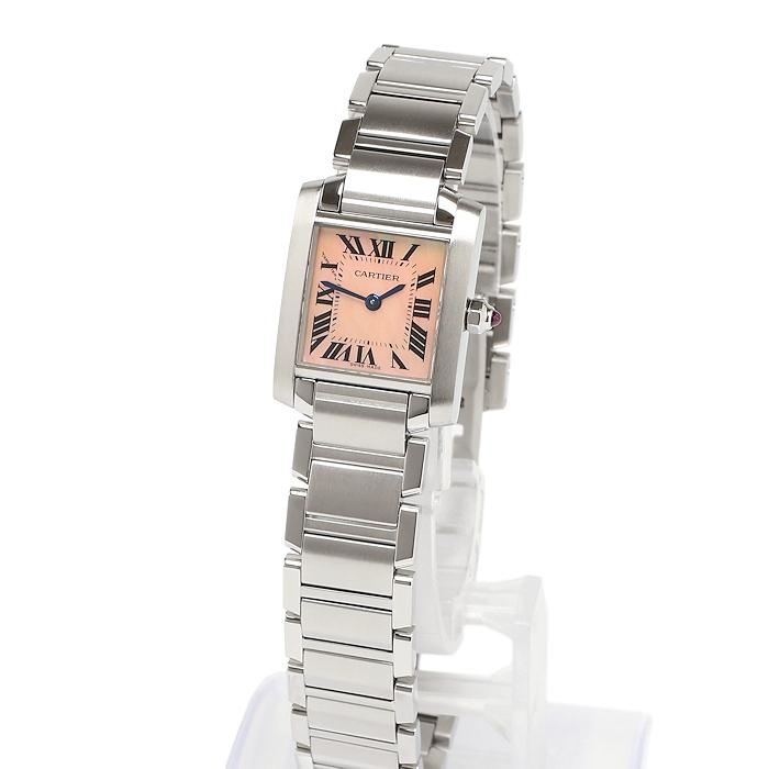 Cartier（カルティエ） 美品 タンクフランセーズSM W51028Q3 ピンク
