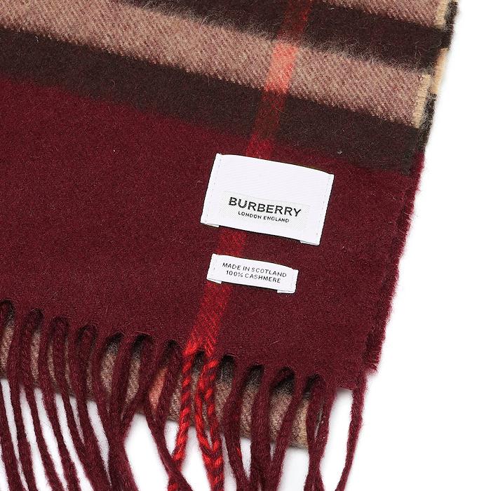 BURBERRY（バーバリー） 美品 クラシック カシミアスカーフ 30×168cm