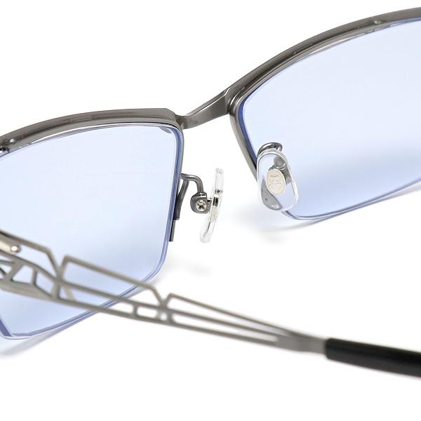 美品 サングラス サムライ翔 哀川翔プロデュース SS-T117 #3 ブルー 