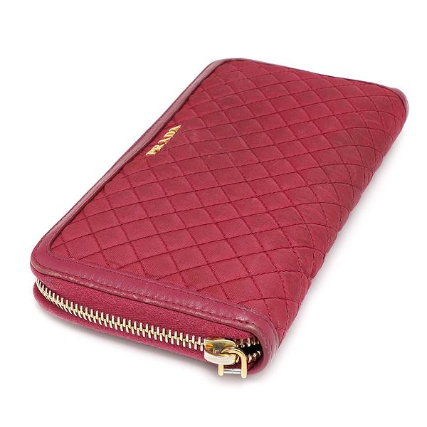 PRADA プラダ 長財布 ラウンドファスナー ibisco 【公式通販】