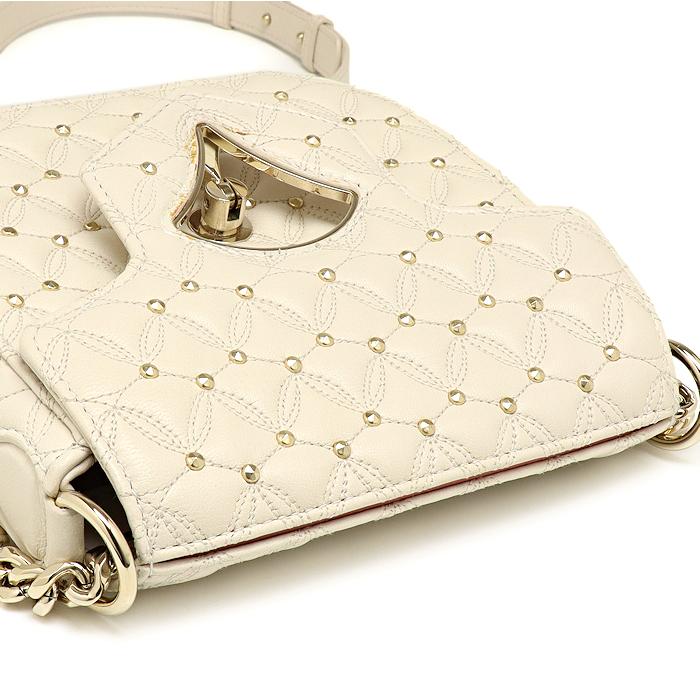 BVLGARI 美品 ブルガリ ディーヴァドリームバッグ ナッパレザー 