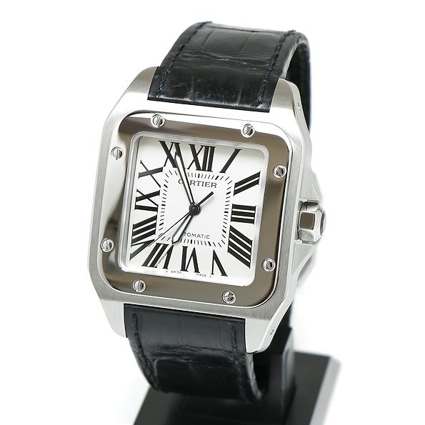 美品 カルティエ サントス100lm 2656 Oh済 W073x8 Cartier メンズ 腕時計 31 459 4 おやま質店ヤフーショップ 通販 Yahoo ショッピング