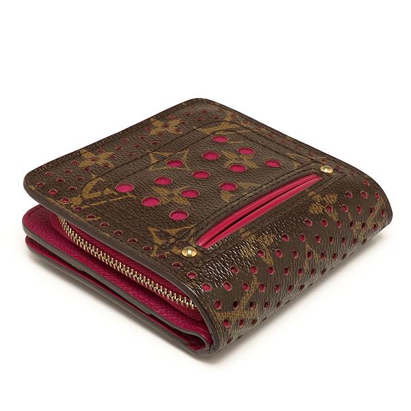 LOUIS VUITTON ルイヴィトン モノグラム ペルフォ コンパクトジップ 