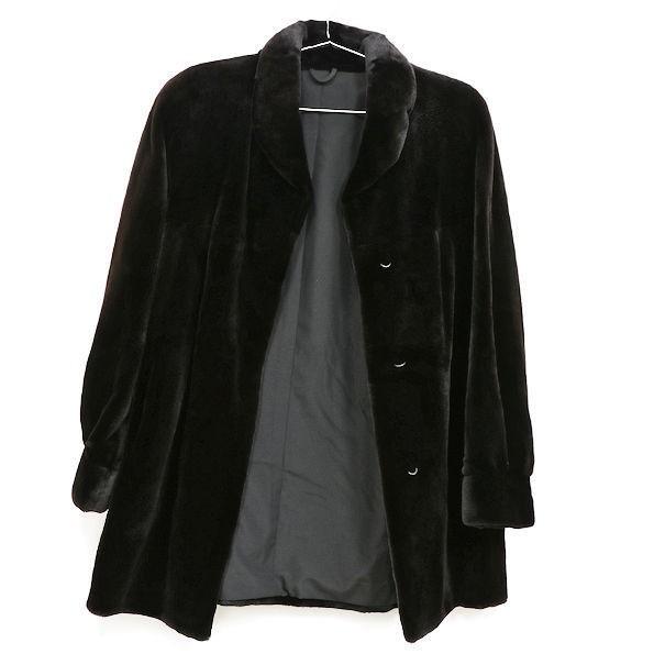 極美品】SAGA MINK パリオン ミンクファーコート ダークブラウン 高級 