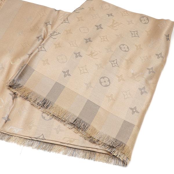 LOUIS VUITTON 新品同様 ルイヴィトン ショール モノグラムソー LOUIS VUITTON 新品同様 ルイヴィトン ショール モノグラムソー